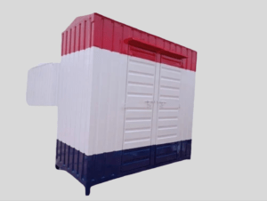 Portable toilet container