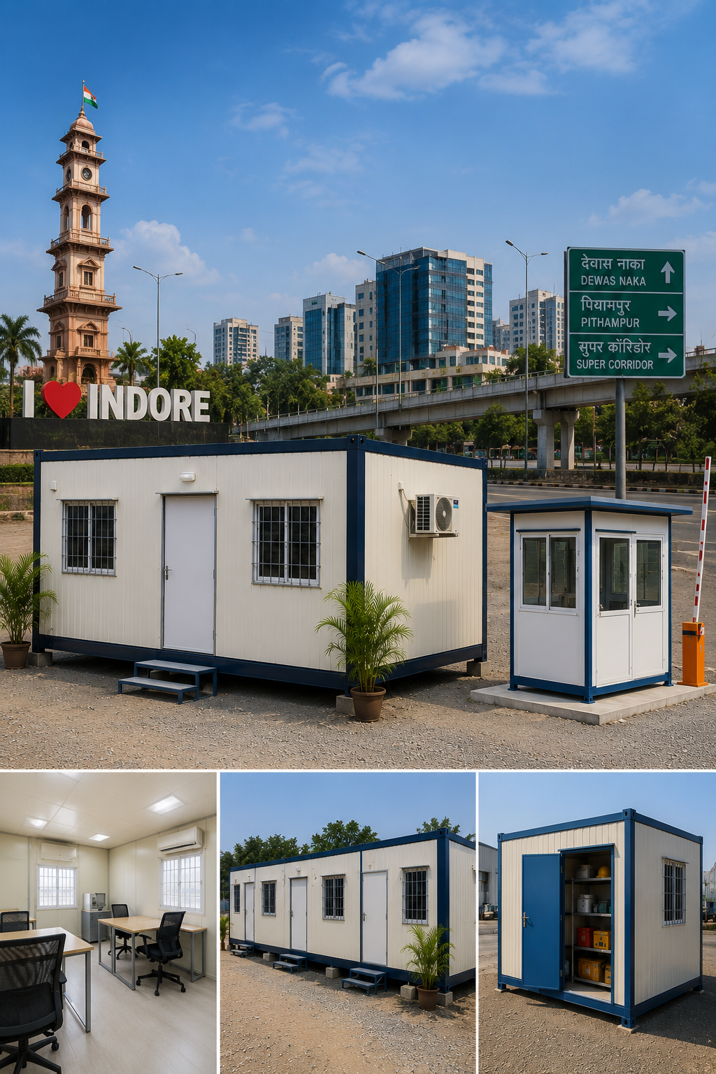 Top Portable Cabins Manufacturer and Supplier in Indore