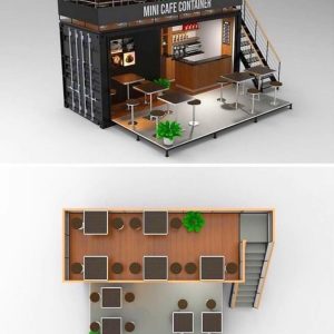 Portable Cafe Container Manufacturer